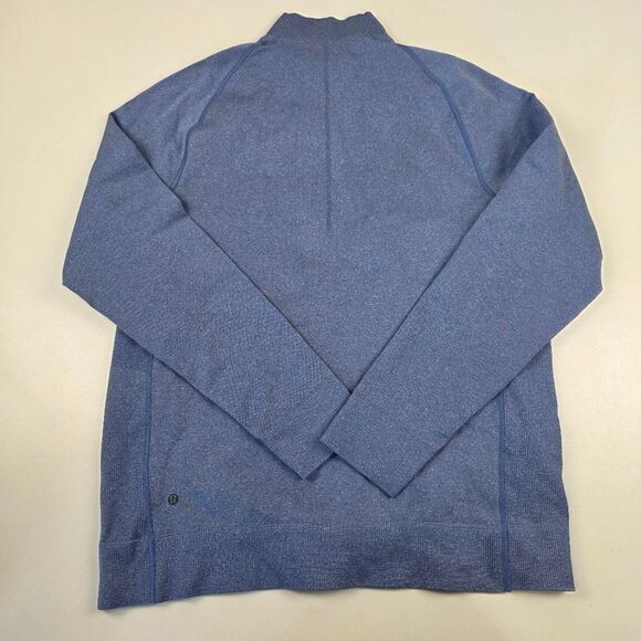 Lululemon Pulse Jacket Men's XL Blue Heathered Riviera Long Sleeve‎ Full Zip - Picture 9 of 11